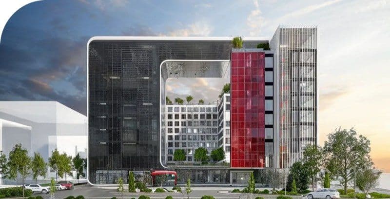 Rendering of Novotel Tirana Centre